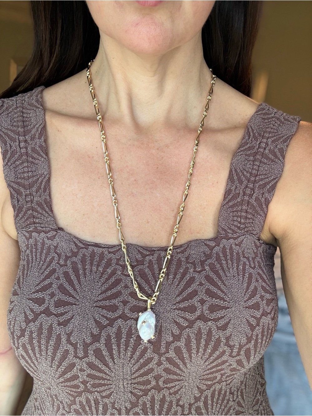 Kendra Scott White Stone Necklace